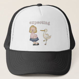 Casquette Bébé attendu - T-shirts et cadeaux de cigogne