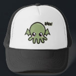 Casquette Bébé Cthulhu de Cutie<br><div class="desc">L'entité cosmique mauvaise la plus mignonne que vous avez vue aujourd'hui. Graphique de Cthulu de bébé de Cutie avec RAWR ! texte.</div>