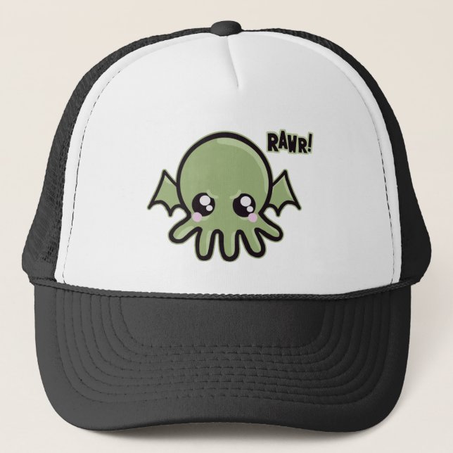 Casquette Bébé Cthulhu de Cutie (Devant)