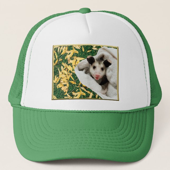 Casquette Bébé opossum adorable et doux (Devant)