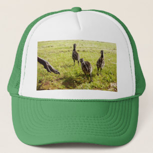Casquette Bébés émeus et gros pied,