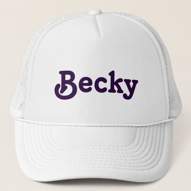 Casquette Becky (Devant)