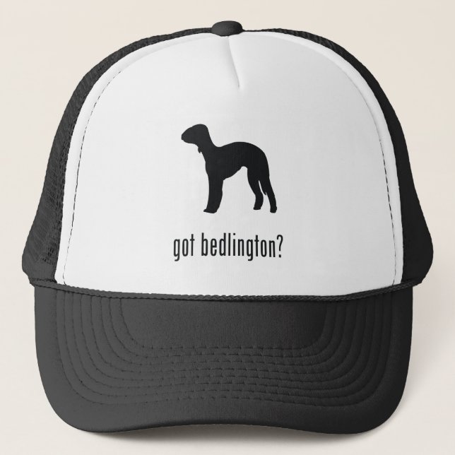 Casquette Bedlington Terrier (Devant)
