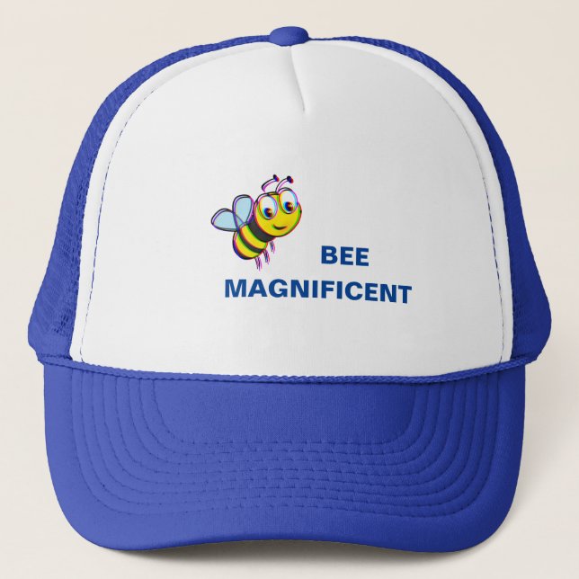 CASQUETTE BEE MAGNIFIQUE BEE (Devant)