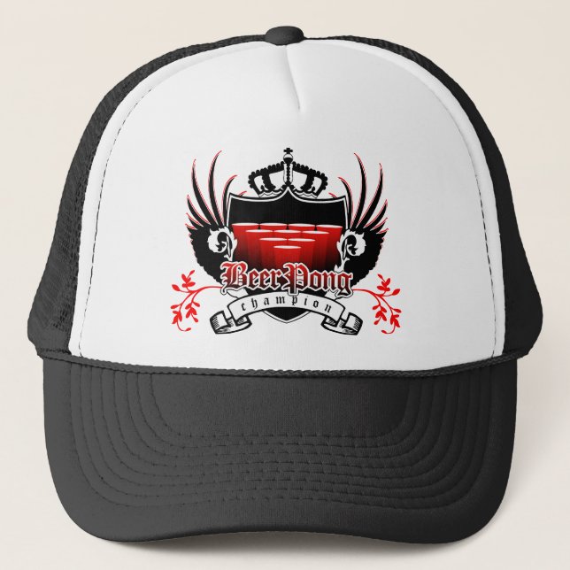 Casquette bee rpong champion royal crest (Devant)