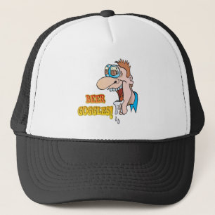 Casquette BEER GOGGLES drôle de conception de boisson