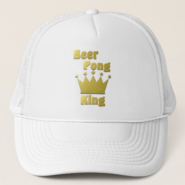 Casquette Beer Pong King (Devant)