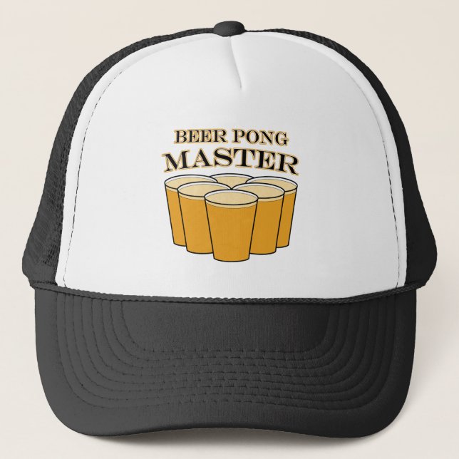 Casquette Beer Pong Master (Devant)