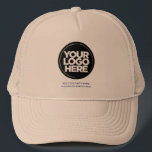 Casquette Beige | Logo personnalisé et baseball de texte<br><div class="desc">Créez votre propre chapeau de camionnette Beige corporative ! Notre modèle moderne et élégant est disponible dans une variété de couleurs, offrant des options de personnalisation complètes pour présenter votre logo d'entreprise, photo ou image choisie. Améliorez la personnalisation en ajoutant votre nom, slogan ou nom d'entreprise, poignée Instagram promotionnelle ou...</div>