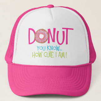 Casquette Beignet vous savez je mignon suis