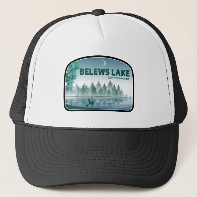 Casquette Belews Lake Caroline du Nord Cerf (Devant)