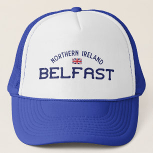 Casquette Belfast en détresse Irlande du Nord Union Jack