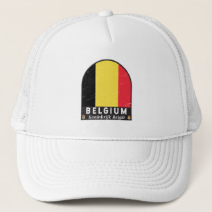 Casquette Belgique - Emblème Distorsion Vintage
