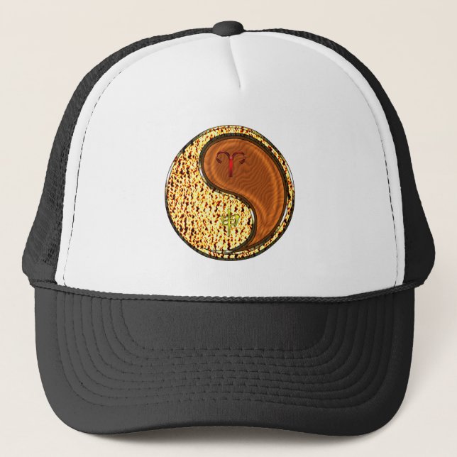 Casquette Bélier & Singe de Bois (Devant)