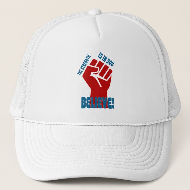 Casquette Believe in Workers Power Union Design (Devant)