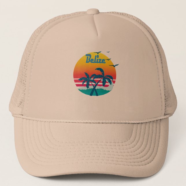 Casquette Belize, rétro cru d'été (Devant)