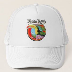 Casquette Belle affiche de voyage Lanzarote.