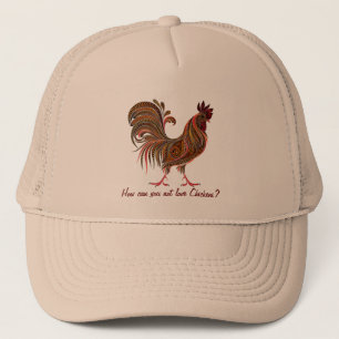 Casquette Belle coq plaisir amour poulet Citation