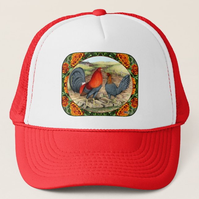 Casquette Belle Fowl de jeu (Devant)