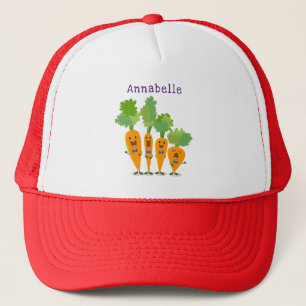 Casquette Belle illustration du quatuor de carottes à carott