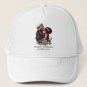 Casquette Belle mère et fille noire (3)