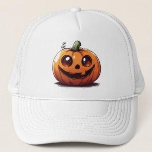 Casquette Belle sculpture de dessin animé citrouille Hallowe