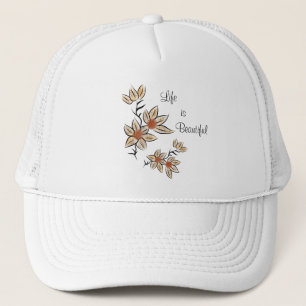 Casquette Belles fleurs