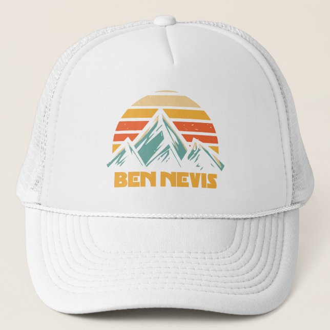 Casquette Ben Nevis Rétro Turquoise (Devant)