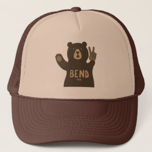 Casquette Bend Oregon Peace Bear