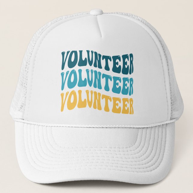 Casquette Bénévole rétro (Devant)