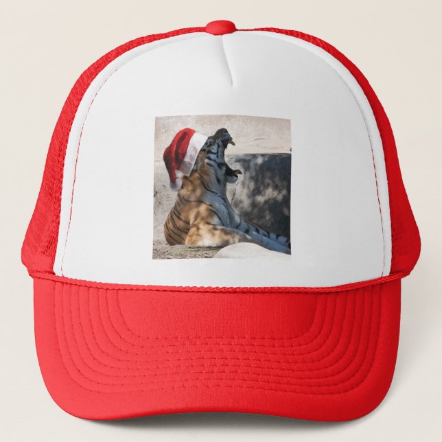 Casquette Bengale Tiger Père Noël (Devant)