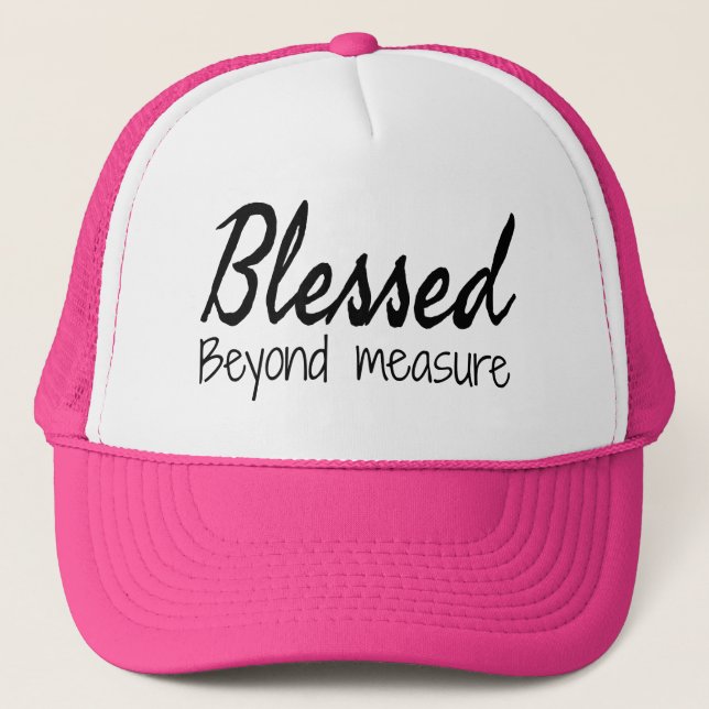 Casquette Béni au-delà de la mesure (Devant)