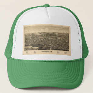 Casquette Bennngton, carte historique du Vermont