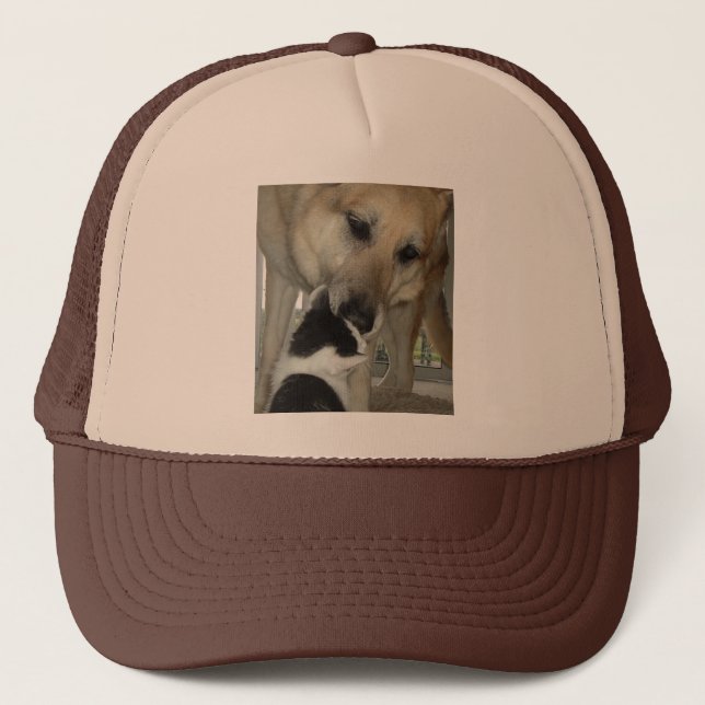 Casquette Berger allemand et ami Kitty (Devant)