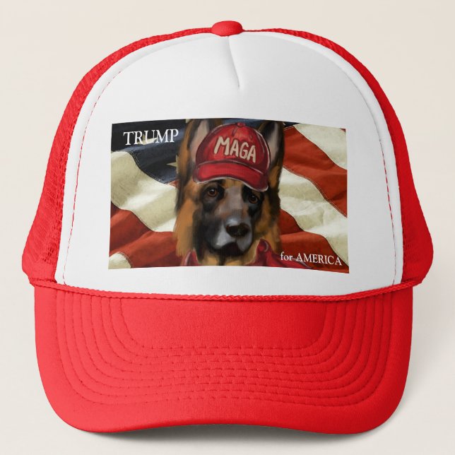 CASQUETTE BERGER ALLEMAND MAGA  (Devant)