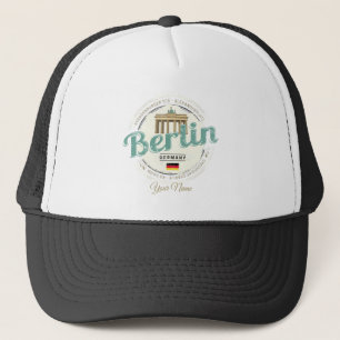 Casquette Berlin Allemagne Porte de Brandebourg Souvenir Vin