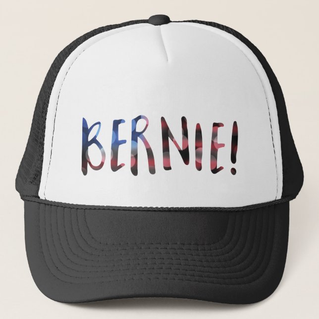 Casquette bernie sanders bokeh (Devant)