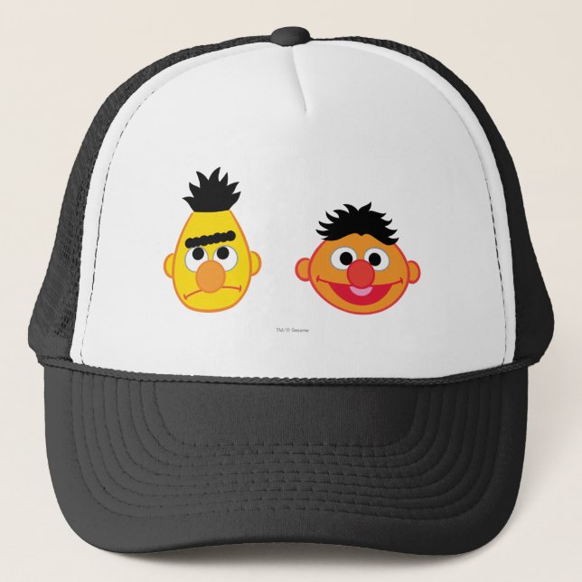 Casquette Bert & Ernie Emojis (Devant)