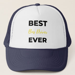 Casquette Best Bus Driver Ever bl