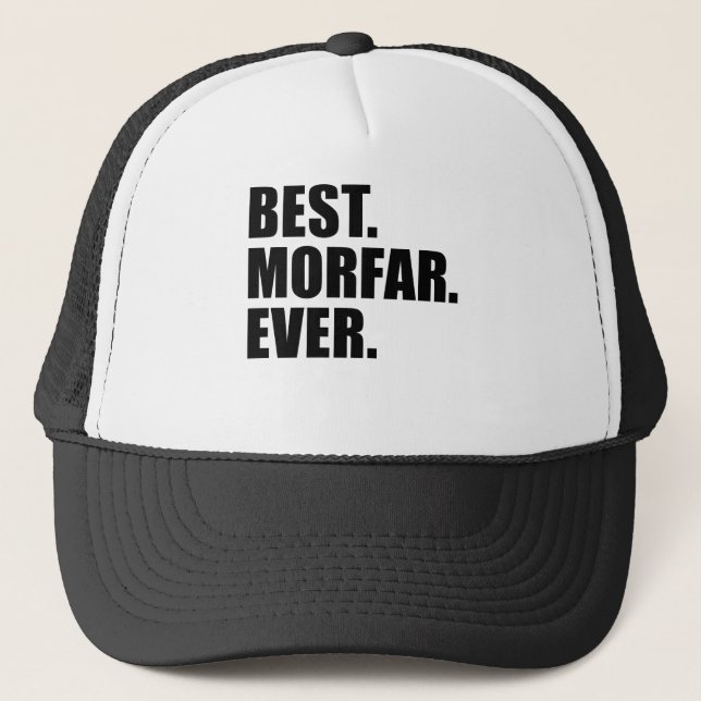 Casquette Best. Morfar. Ever. (Devant)