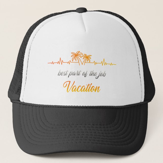 Casquette Best of the Job (Devant)