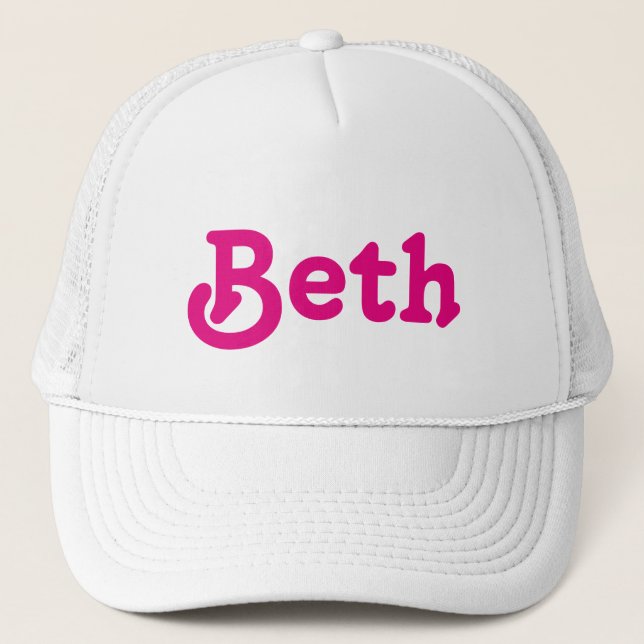 Casquette Beth (Devant)