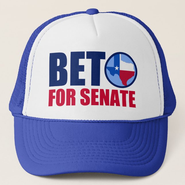 Casquette Beto pour le Sénat du Texas 2018 (Devant)