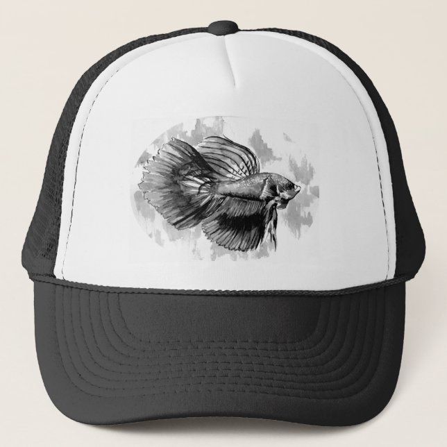 Casquette Betta Fish Trucker (Devant)