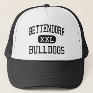 Casquette Bettendorf - bouledogues - haut - Bettendorf Iowa
