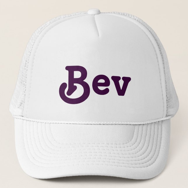 Casquette Bev (Devant)