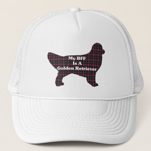 Casquette BFF Golden Retriever (Devant)