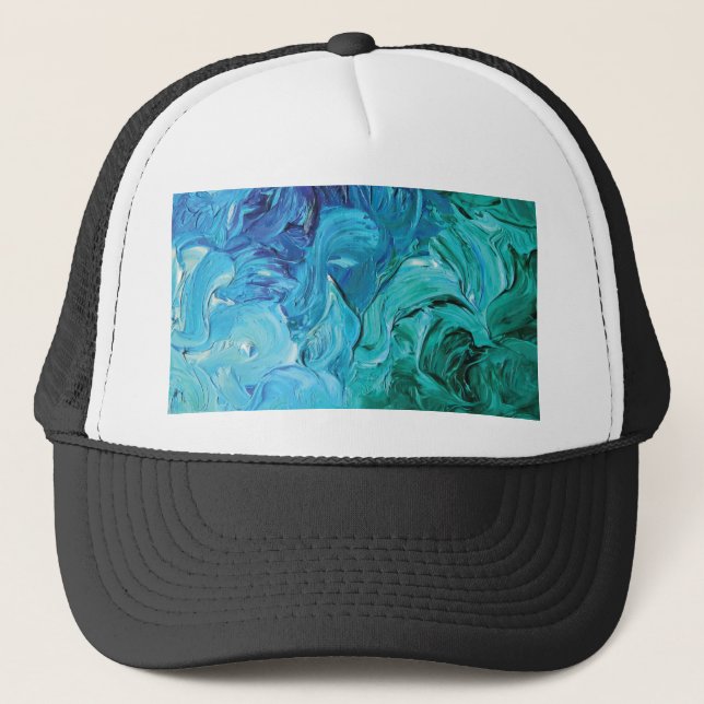 Casquette BG Peinture Art abstrait Design Art Arrière - plan (Devant)
