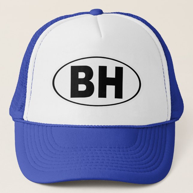 Casquette BH Beverly Hills Californie (Devant)