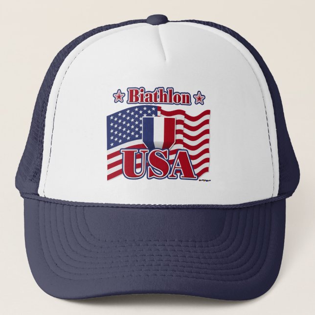 Casquette Biathlon USA (Devant)